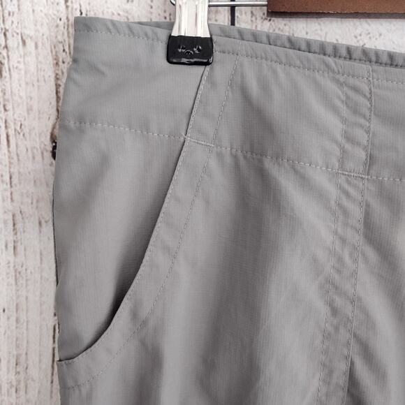The North Face Gray Horizon Nylon Utility Capri/Cropped Pants UPF 30 Women's 10 - Picture 4 of 16